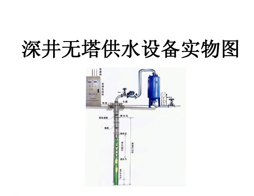 广州白云区井泵无塔式供水设备